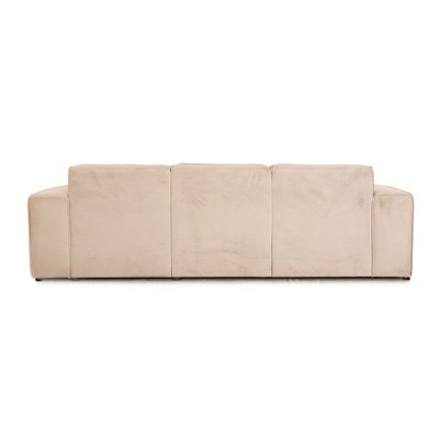 Beluga 4-Seater Sofa in Beige Velvet from IconX Studios-RQW-1748340