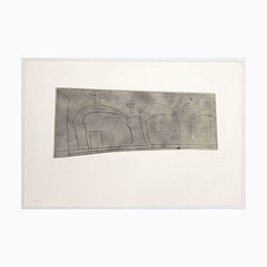 Ben Nicholson, Long Horizontal Patmos, Etching, 1967-ZCI-1775835