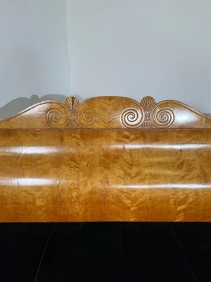 Bench in Birch Veneer, Russia, Early 19th Century-FGA-1754130