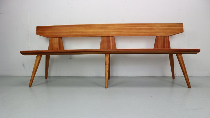 Bench in Pine Wood by Jacob Kielland Brandt for Christiansen, 1960s-DT-2026114