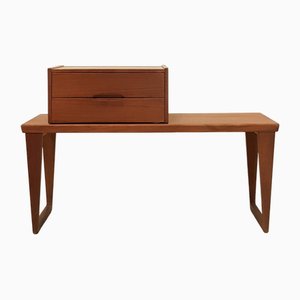 Bench with Drawer Unit by Kai Kristiansen for Aksel Kjersgaard, 1960s, Set of 2-UNO-1785427