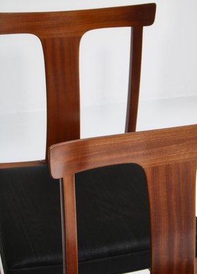 Benedikte Dining Chairs in Mahogany by Ole Wanchen for A.J. Iverse, 1942, Set of 6-WRF-1249410