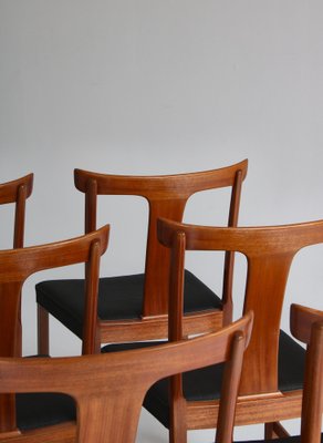 Benedikte Dining Chairs in Mahogany by Ole Wanchen for A.J. Iverse, 1942, Set of 6-WRF-1249410