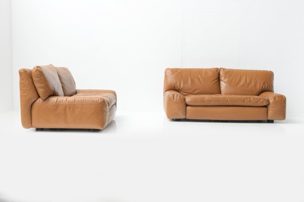 Bengodi Sofas by Cini Boeri for Arflex, Italy, Set of 2-ZXL-1402850