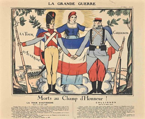 Benito, La Grande Guerre, Woodcut, Early 20th-Century-ZCI-1260100