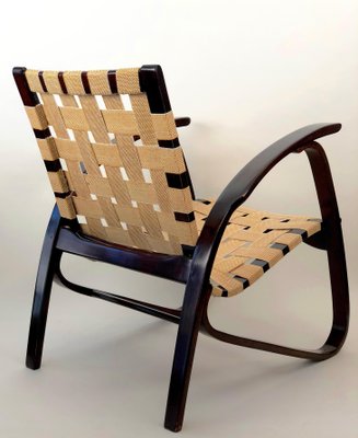 Bentwood Armchair by Jan Vanek for UP Zavody Brno, Czech Republic, 1930s-BAF-852382