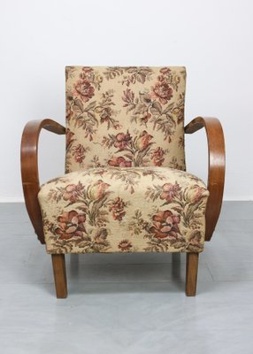 Bentwood Armchair by Jindřich Halabala, 1950s-HGJ-834012