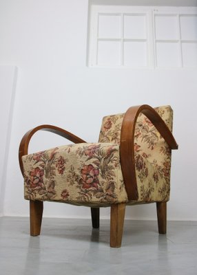 Bentwood Armchair by Jindřich Halabala, 1950s-HGJ-834012