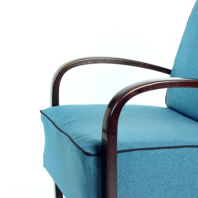 Bentwood Armchair from Thonet, Czechoslovakia, 1940s-UL-1078303