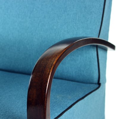 Bentwood Armchair from Thonet, Czechoslovakia, 1940s-UL-1078303