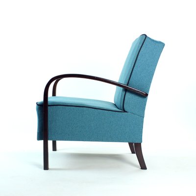 Bentwood Armchair from Thonet, Czechoslovakia, 1940s-UL-1078303