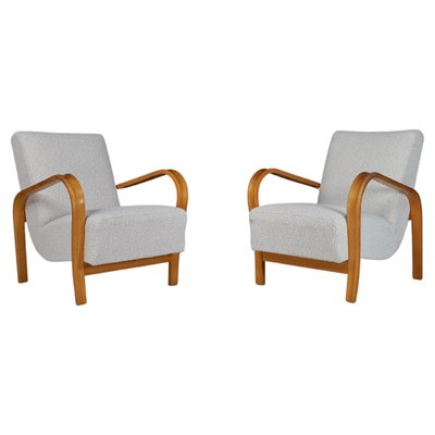 Bentwood Armchairs by Karel Koželka & Antonín Kropáček, 1940, Set of 2-TRW-1797076