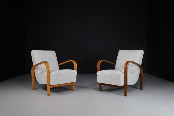 Bentwood Armchairs by Karel Koželka & Antonín Kropáček, 1940, Set of 2-TRW-1797076