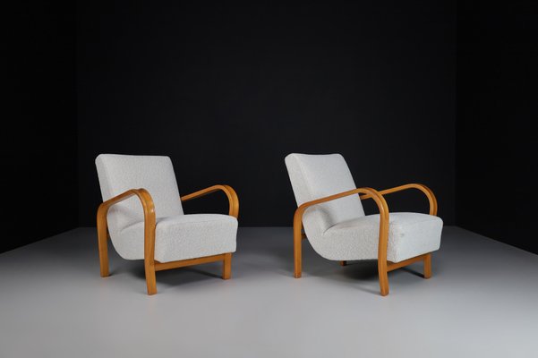 Bentwood Armchairs by Karel Koželka & Antonín Kropáček, 1940, Set of 2-TRW-1797076