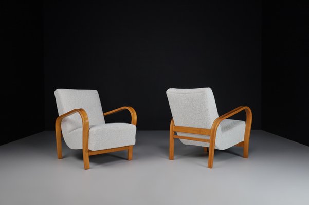 Bentwood Armchairs by Karel Koželka & Antonín Kropáček, 1940, Set of 2-TRW-1797076