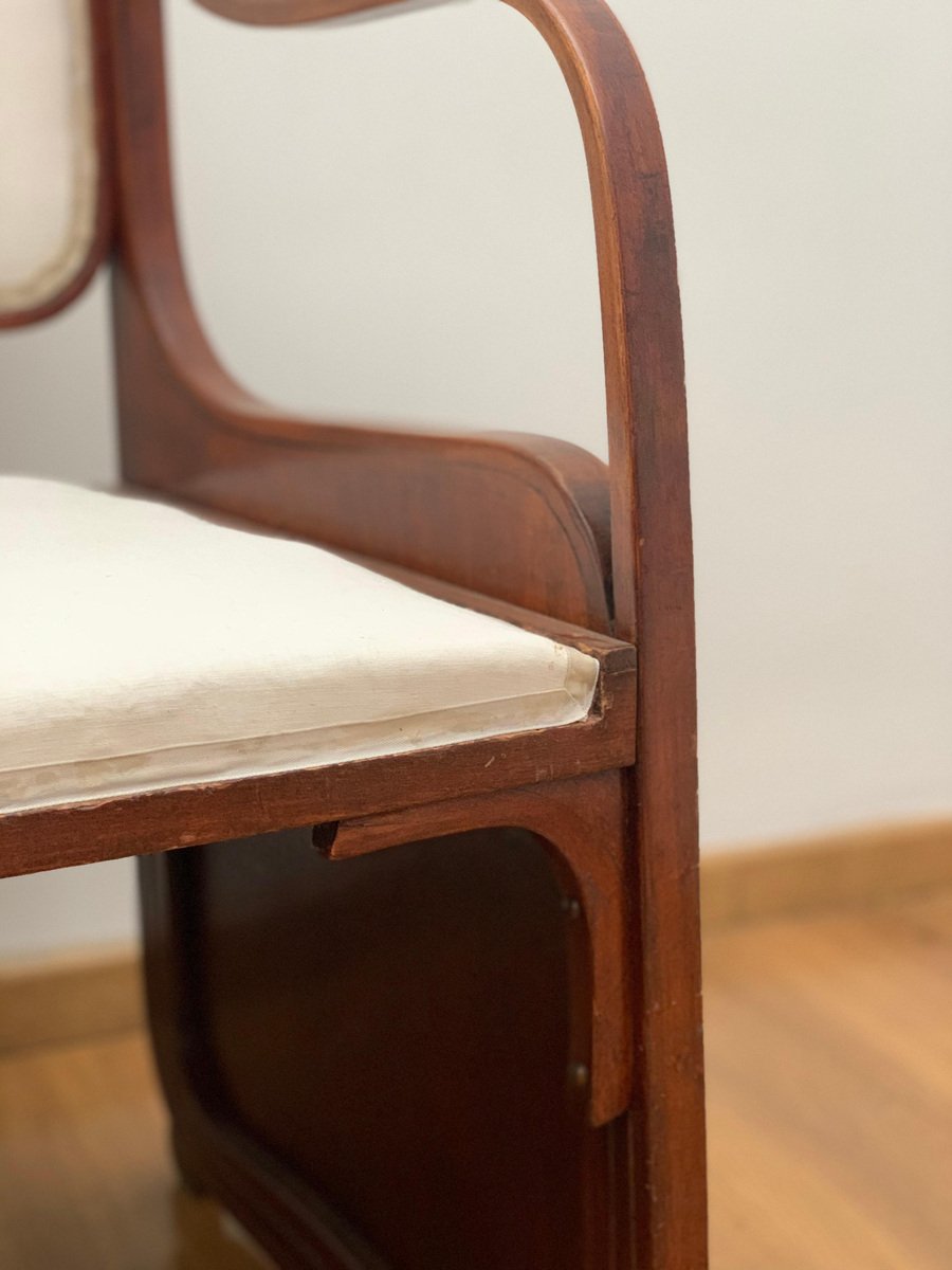 Bentwood Armchairs by Koloman Moser, Viennese Secession, 1900s, Set of 2