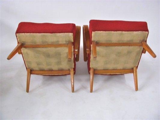 Bentwood Armchairs by Smidek for Jitona, Czechoslovakia, 1960s, Set of 2-ZWG-1291059