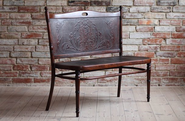 Bentwood Bench Attributed to Jacob and Josef Kohn, Early 20th Century-MJR-1174405