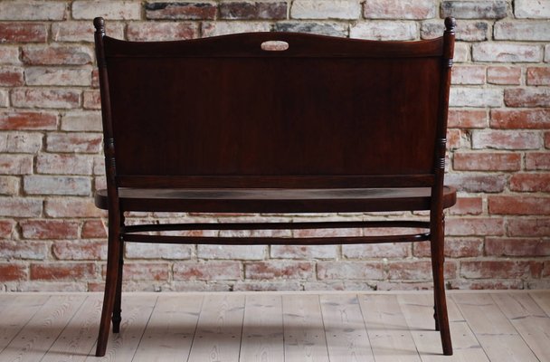 Bentwood Bench Attributed to Jacob and Josef Kohn, Early 20th Century-MJR-1174405