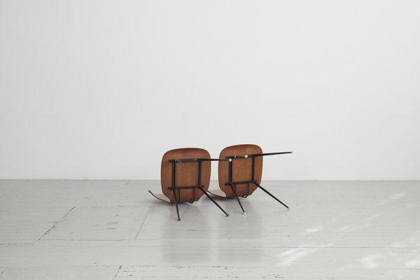 Bentwood Chairs by Carlo Ratti, Italy, 1950s, Set of 2-AA-1764476