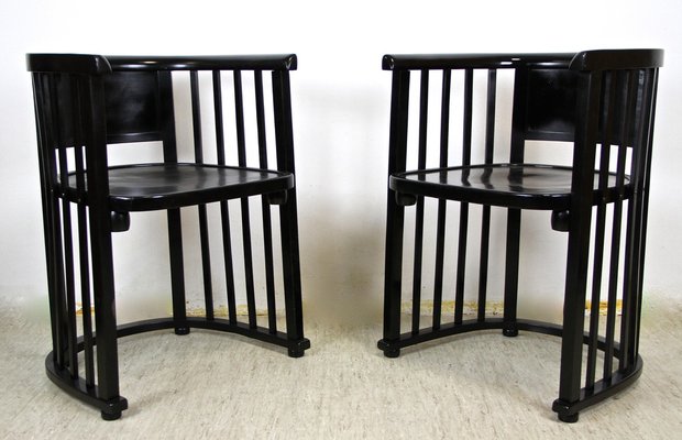 Bentwood Chairs by Josef Hoffmann from J&J Kohn, Austria, 1910, Set of 2-TQA-1322181