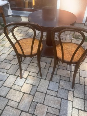 Bentwood Coffee House Chairs from Thonet, 1910s, Set of 2-NYZ-2018468