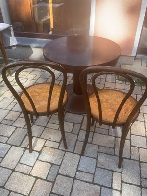 Bentwood Coffee House Chairs from Thonet, 1910s, Set of 2-NYZ-2018468