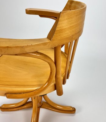 Bentwood Desk Chair from ZPM Radomsko, 1950s-RMX-1334274