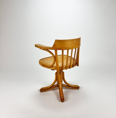 Bentwood Desk Chair from ZPM Radomsko, 1950s-RMX-1334274