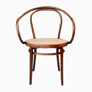 Bentwood & Rattan No. 209 Armchair from ZPM Radomsko, 1970s-SJU-1818626