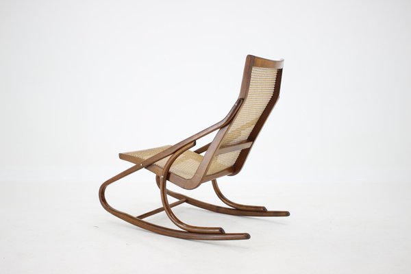 Bentwood Rocking Chair by Antonín Šuman, Czechoslovakia, 1960s-TZ-785970