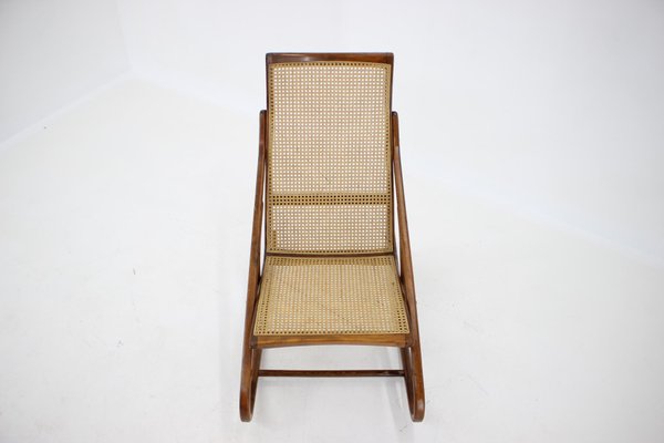 Bentwood Rocking Chair by Antonín Šuman, Czechoslovakia, 1960s-TZ-785970