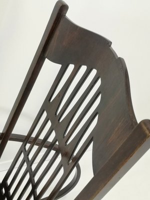 Bentwood Rocking Chair by Gustav Siegel for Jacob & Josef Kohn, 1910s-UWE-1245207