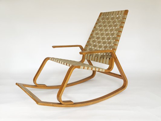 Bentwood Rocking Chair, Czechoslovakia, 1960-IVW-1240425