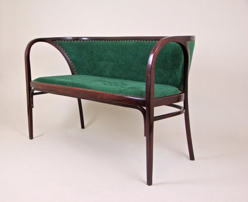 Bentwood Seating Set by M. Kammerer for Thonet, 1910s, Set of 3-TQA-1322099