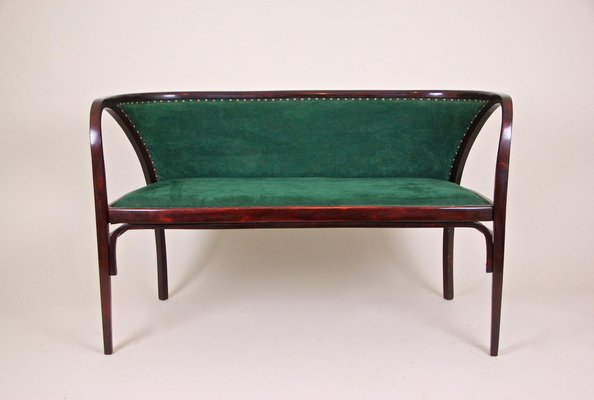 Bentwood Seating Set by M. Kammerer for Thonet, 1910s, Set of 3-TQA-1322099