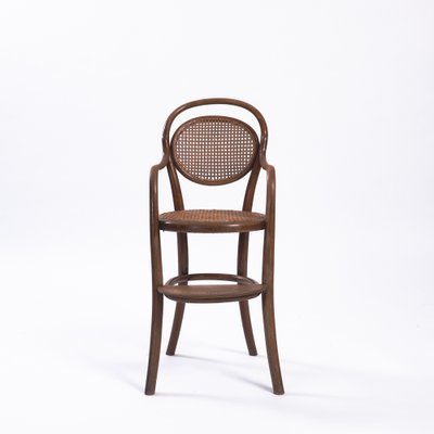 Bentwood Wicker Children's Chairs from Thonet, 1930s, Set of 2-NQU-1317054