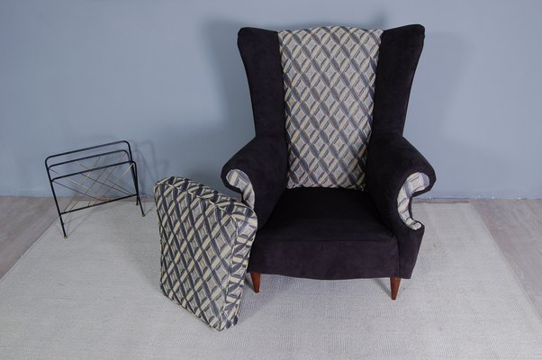 Bergere Armchair with Ears, 1960s-XSG-669321