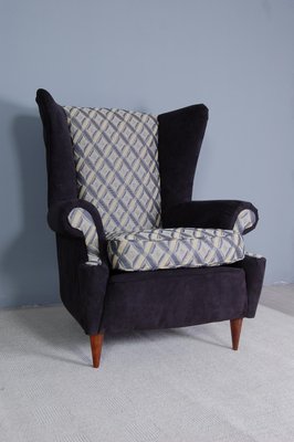 Bergere Armchair with Ears, 1960s-XSG-669321