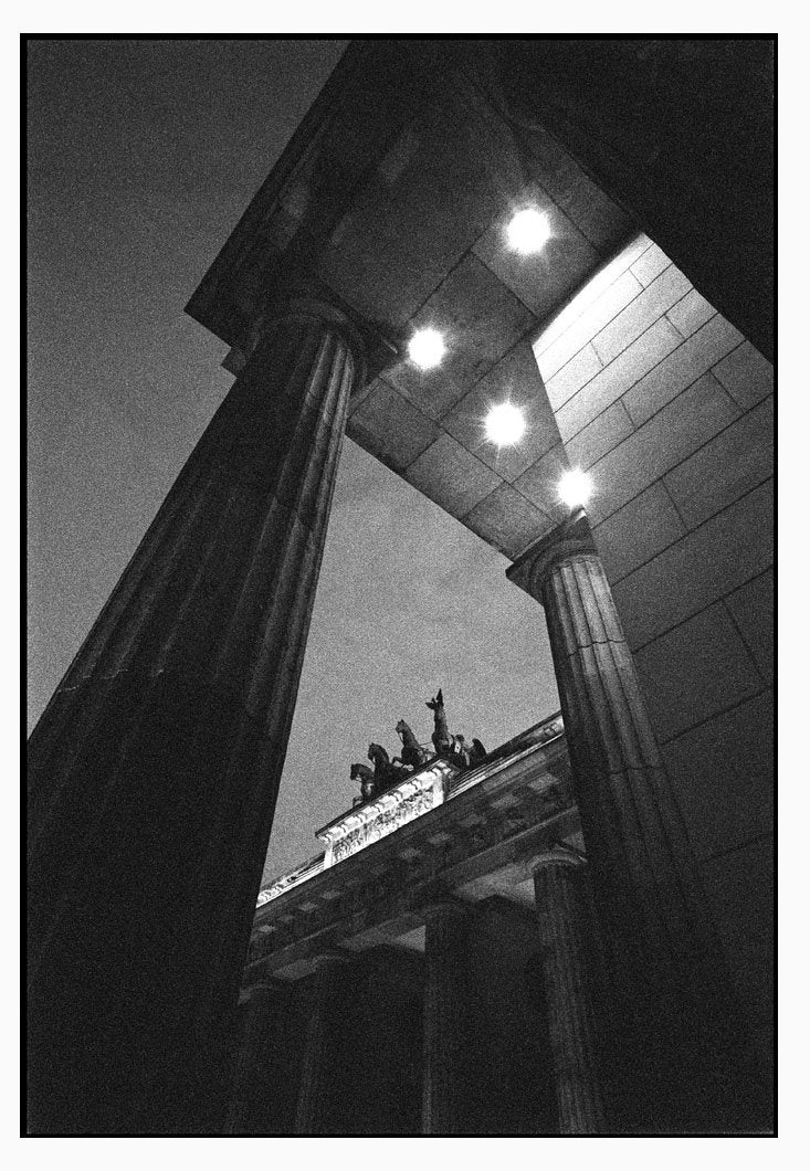 Berlin, Brandenburg Gate, 1992, Photographic Print