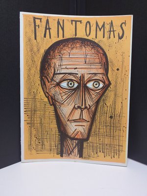 Bernard Buffet, Fantomas Series, 1967, Lithographs, Set of 9-ICD-1361116