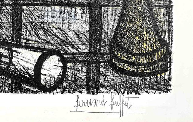 Bernard Buffet, Lamp, Lithograph­, 1954-ZCI-1770282