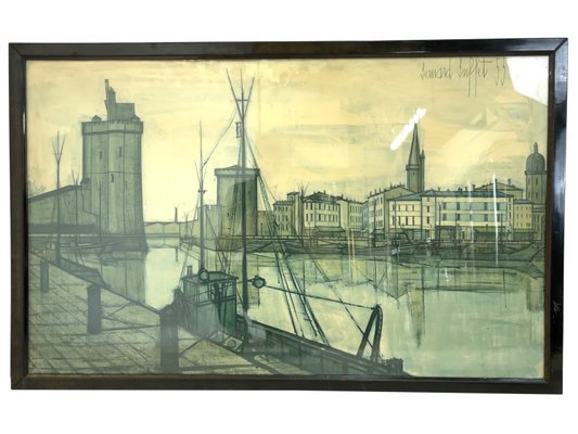 Bernard Buffet, Lithograph, La Rochelle-CXC-1000553