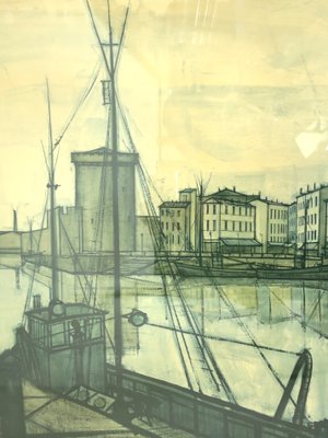 Bernard Buffet, Lithograph, La Rochelle-CXC-1000553