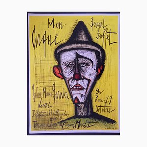 Bernard Buffet, My Circus, The Clown, 1968, Original Lithograph-KHH-1353895