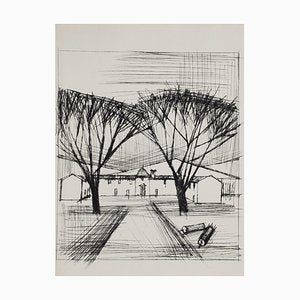 Bernard Buffet, Naples, 20th Century, Drypoint-KHH-1348694