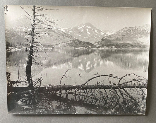 Bernard Darot, Lac en montagne No. 2, 20th Century, Silver Gelatin Print