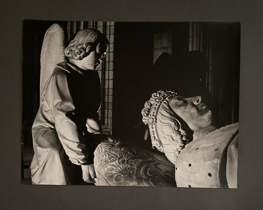 Bernard Darot, Tomb of François II: An Angel, 1970s, Photographic Print