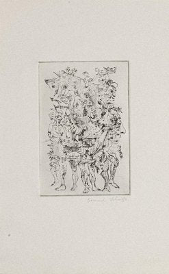 Bernard Schultze - Carnival - Original Etching - 1964-ZCI-836998