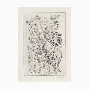 Bernard Schultze - Carnival - Original Etching - 1964-ZCI-836998